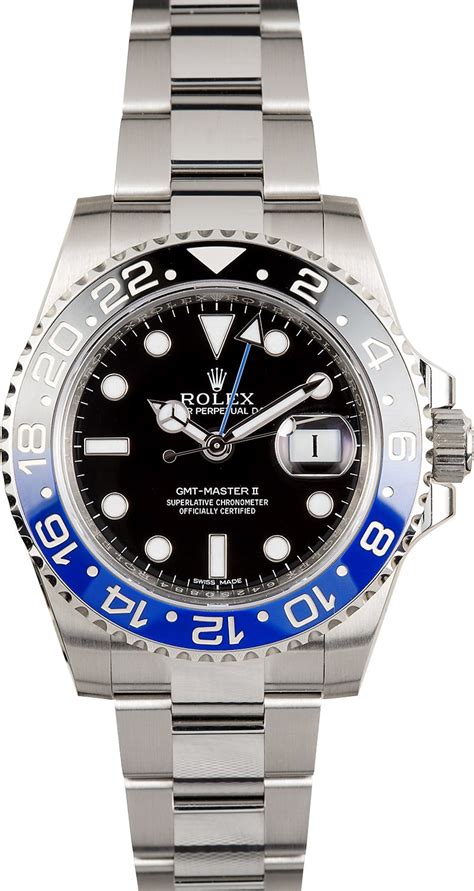 rolex gmt ii blnr price|Rolex batman 116710.